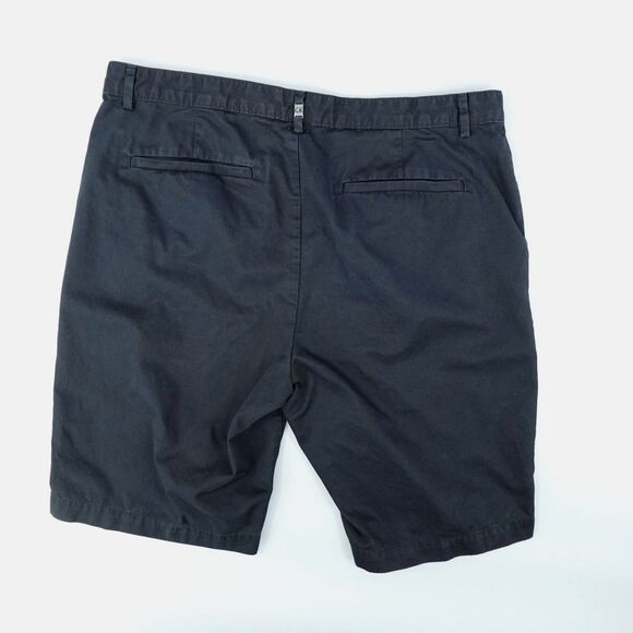 4 Chino Shorts Mens 34 Black Blue Uniqlo Calvin Klein Gerry George School Work - Picture 3 of 16